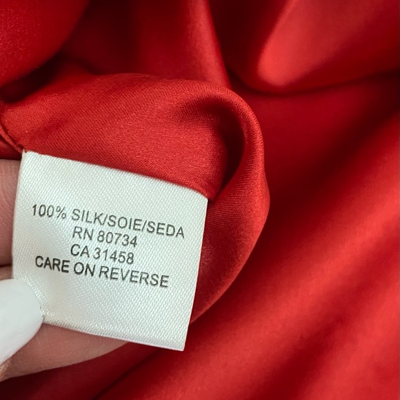 BCBG MaxAzria Silk Cocktail Special Occasion Dress Size 6 - Picture 7 of 16